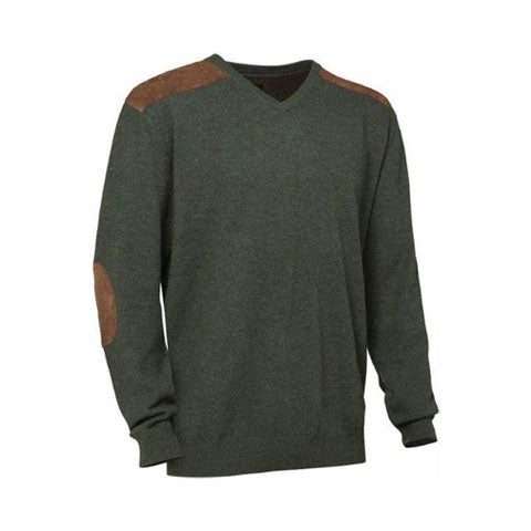 Product shot of Fox V pullover jumper